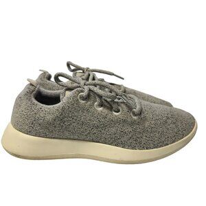 Allbirds Wool Runners Sneakers Womens 8 Mizzle Gray White Merino Running Shoes